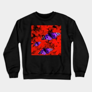 Butterflies Are Free To Fly #2 Crewneck Sweatshirt